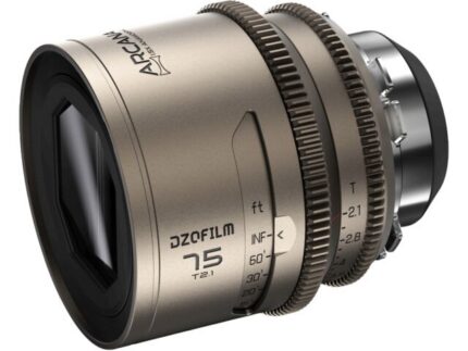 DZO Film Arcana Anamorphic 75mm T 2.1 MF Lens